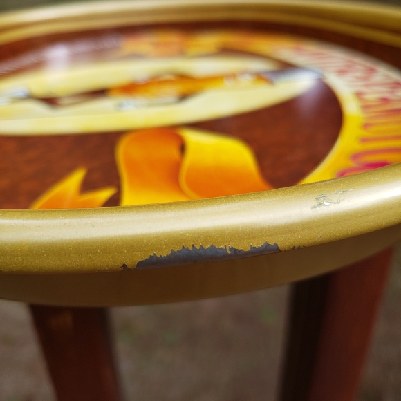 Vintage Mr. Peanut The Planters Peanut Co. Metal Oval Tray - Picture 8 of 13